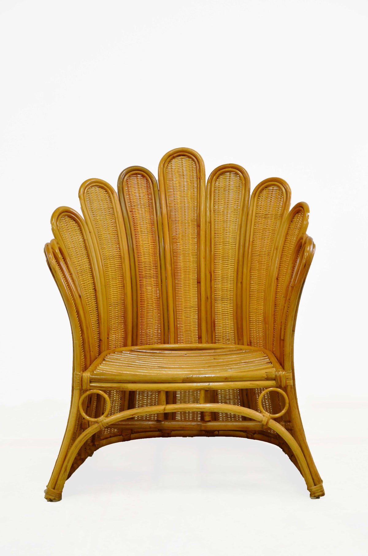 Rohini Rattan Queen Chair | La Botanica